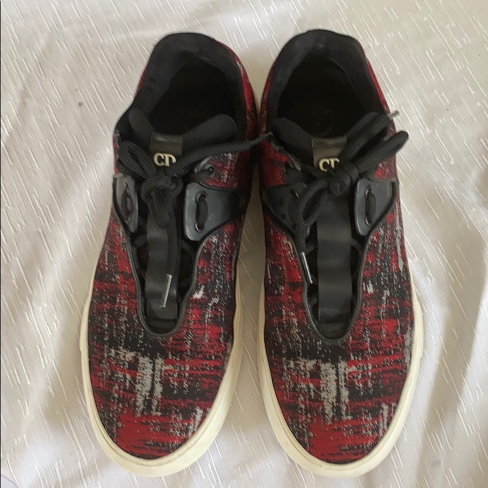 Red Dior  sneakers
